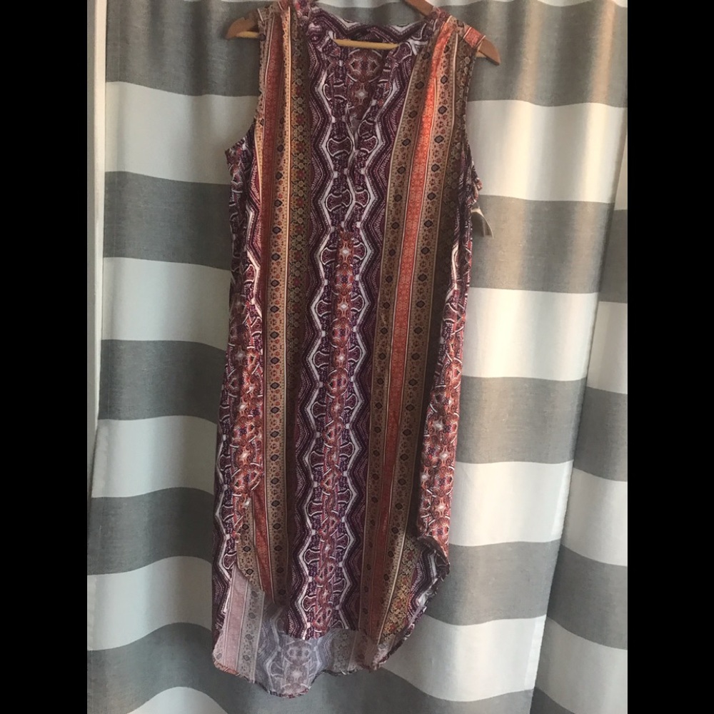 Cable and Gauge sleeveless dress